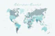 Adventure Awaits Map Teal