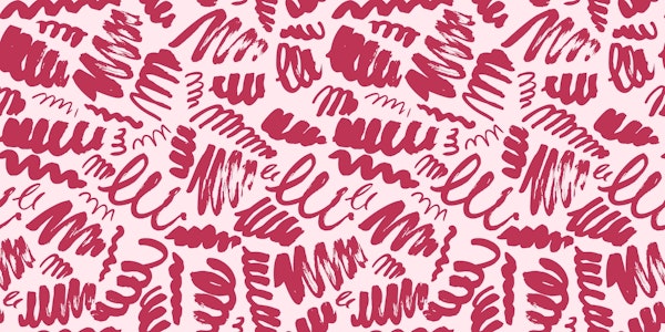 Scribble viva magenta