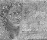 Ancient Rome Wall GRAY papiers peint