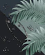 Palms Abstract Glitter 1