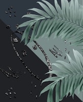 Palms Abstract Glitter 1 tapet