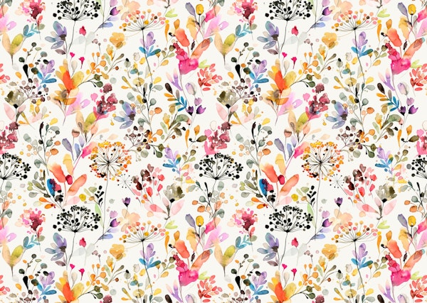 Wild grasses botanical Small