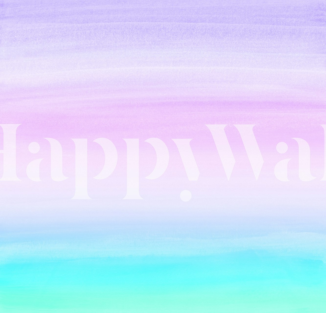 Watercolor ombre wallpaper in pastel colors of purple, pink, and blue