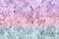 Mermaid Glitter Scales 2a tapet
