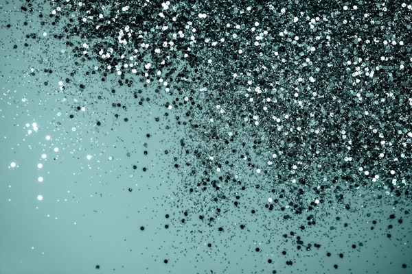 Teal Mermaid Ocean Glitter 4