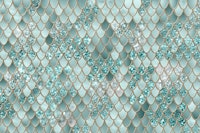 Mermaid Scales Glam 4 carta da parati