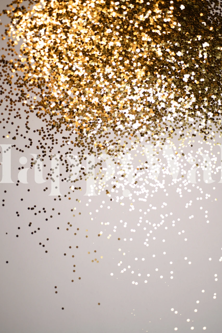 Sparkling Glam Gold Glitter 3 in een stijlvolle kamer