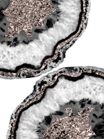 Yin Yang Agate Glitter Glam 2 ταπετσαρία