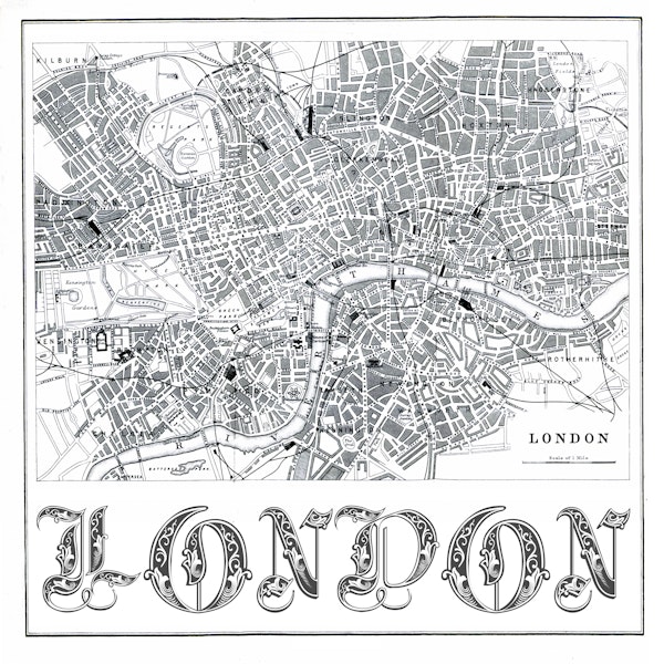 Historic Street Map London