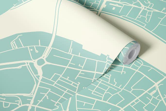 London map modernwallpaper roll