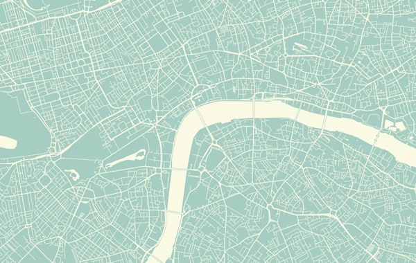 London map modern
