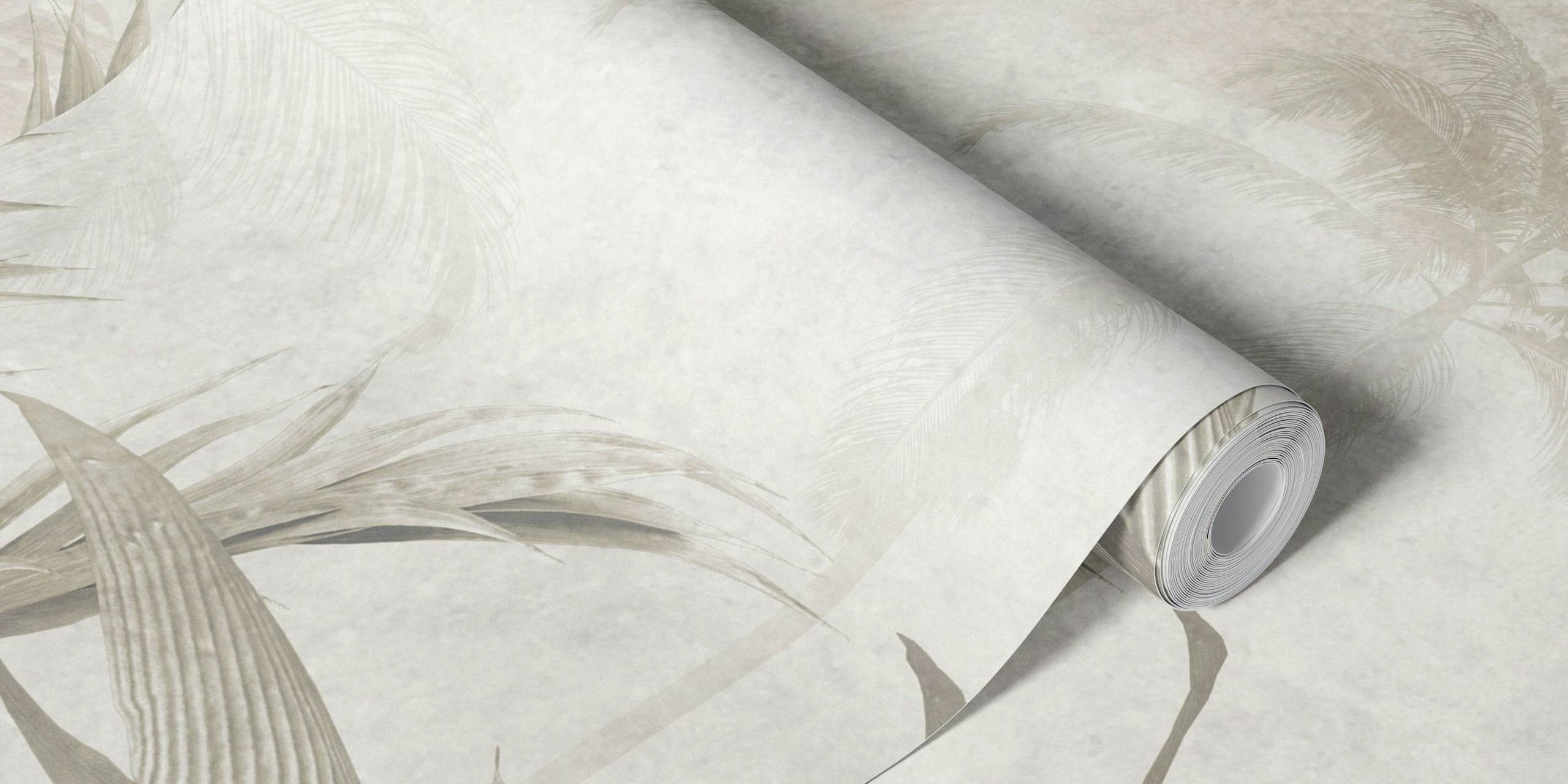 Tropical vintage dream tapeta v místnosti