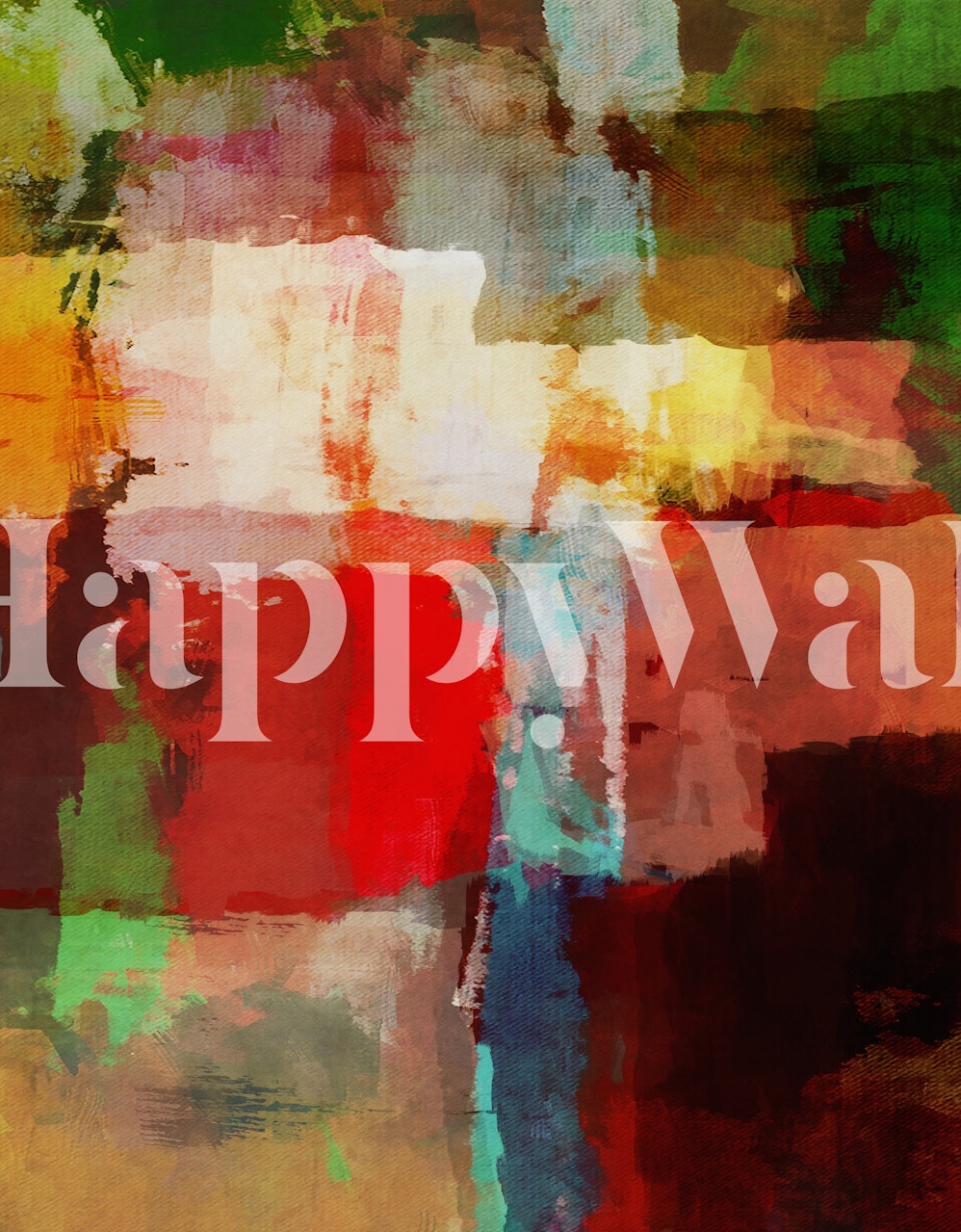 Abstract colorful Cityscape 2 wallpaper design