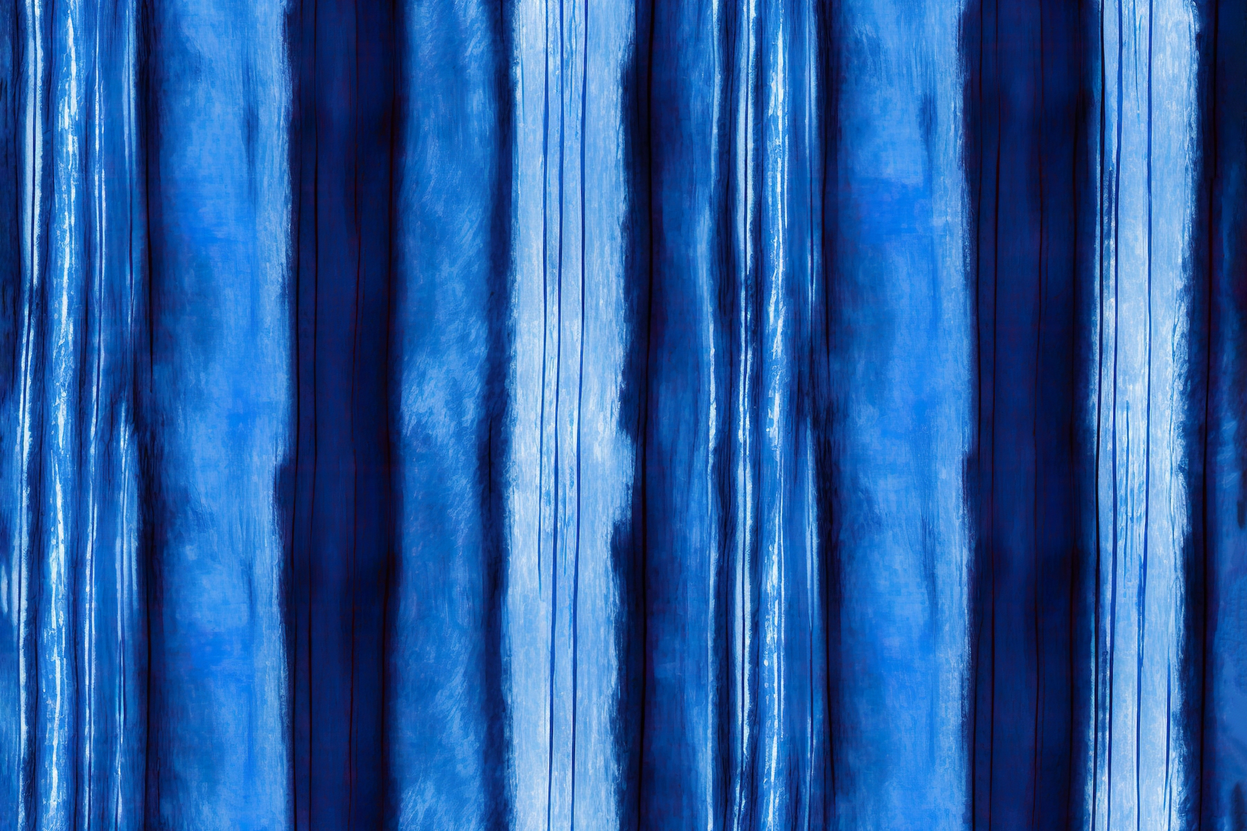 Blue Watercolor Stripe wallpaper - Happywall