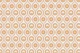 Retro seventies geometric pattern - orange