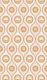 Retro seventies geometric waves - orange