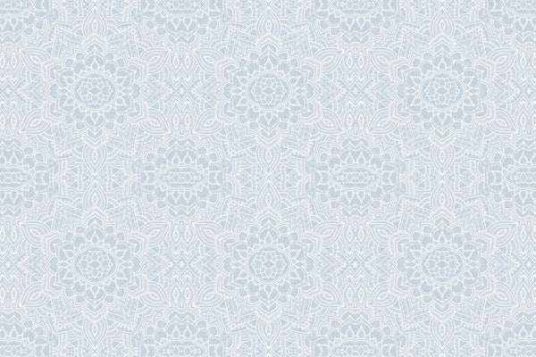 Boho Mandala pastel blue