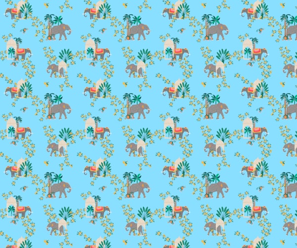 Pop Chinoiserie Elephants