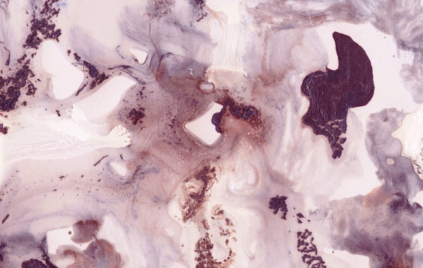Plum Blush Ink Marble Glam 1