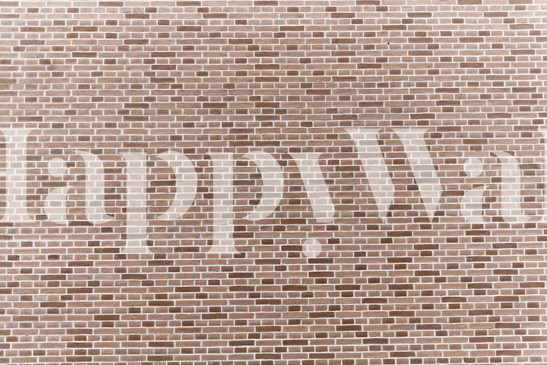 Tapeta Modern Loft Brick Wall v pokoji