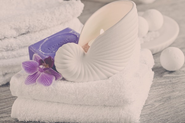 Spa Still Life Pink Orchid