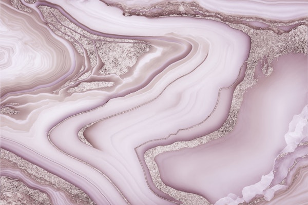 Blush Pink Rose Gold Marble