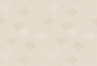 Eli Boho abstract geo arches - Sand beige wallpaper
