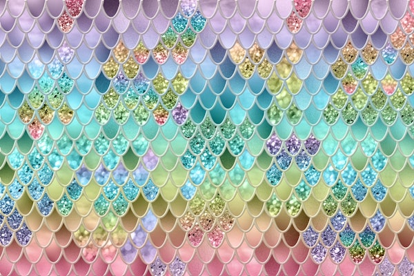 Mermaid Glitter Scales 1a