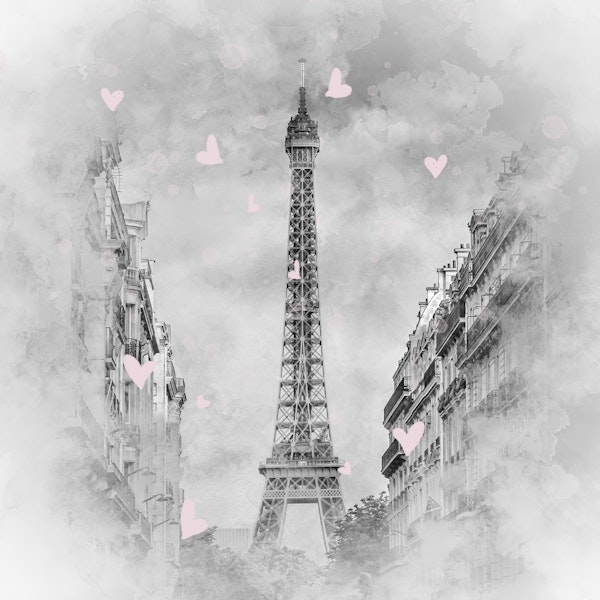 Parisian Flair with hearts