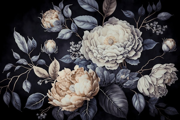Moody Baroque Large Floral
