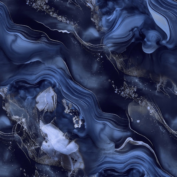 Midnight Blue Luxury Marble