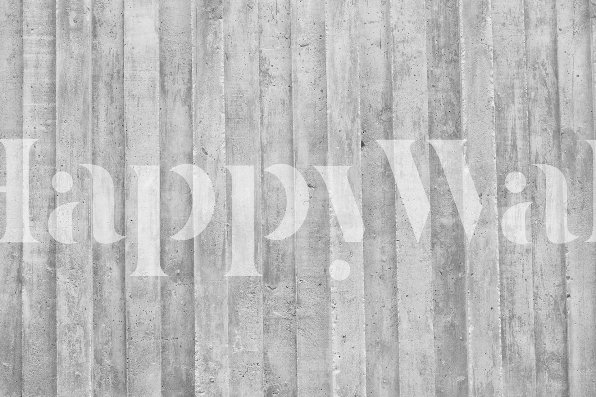 Fotomural de piedra a rayas con textura en escala de grises