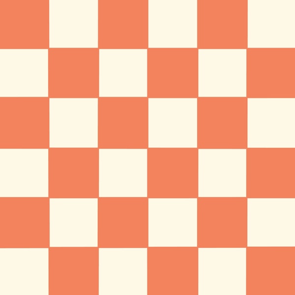Minimal Pastels Picnic Coral