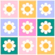 Pastel Daisy Granny Square