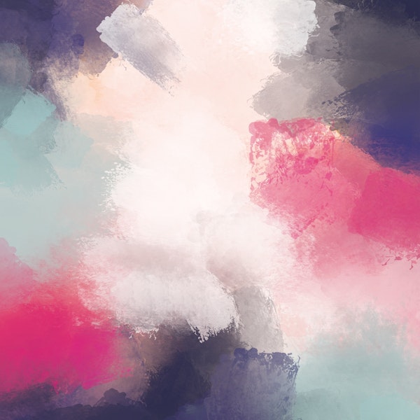 Abstract Bold Painting