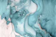 Ocean Wave Eclectic Teal Art