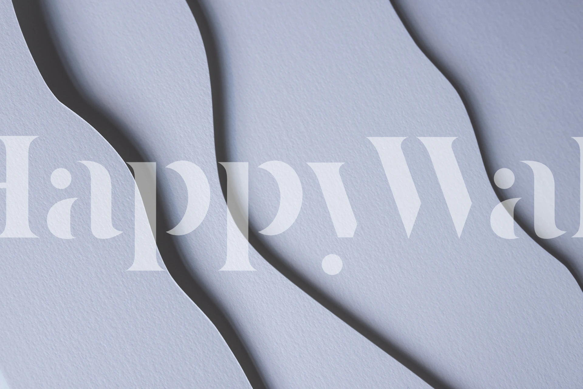 Textured white wallpaper with soft, wave-like patterns