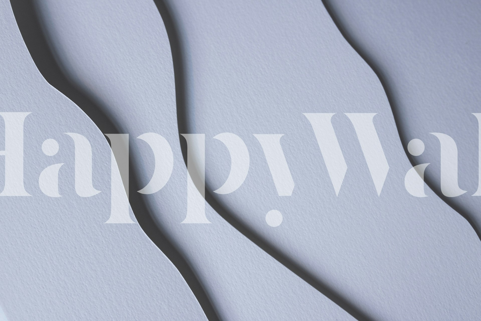 Textured white wallpaper with soft, wave-like patterns