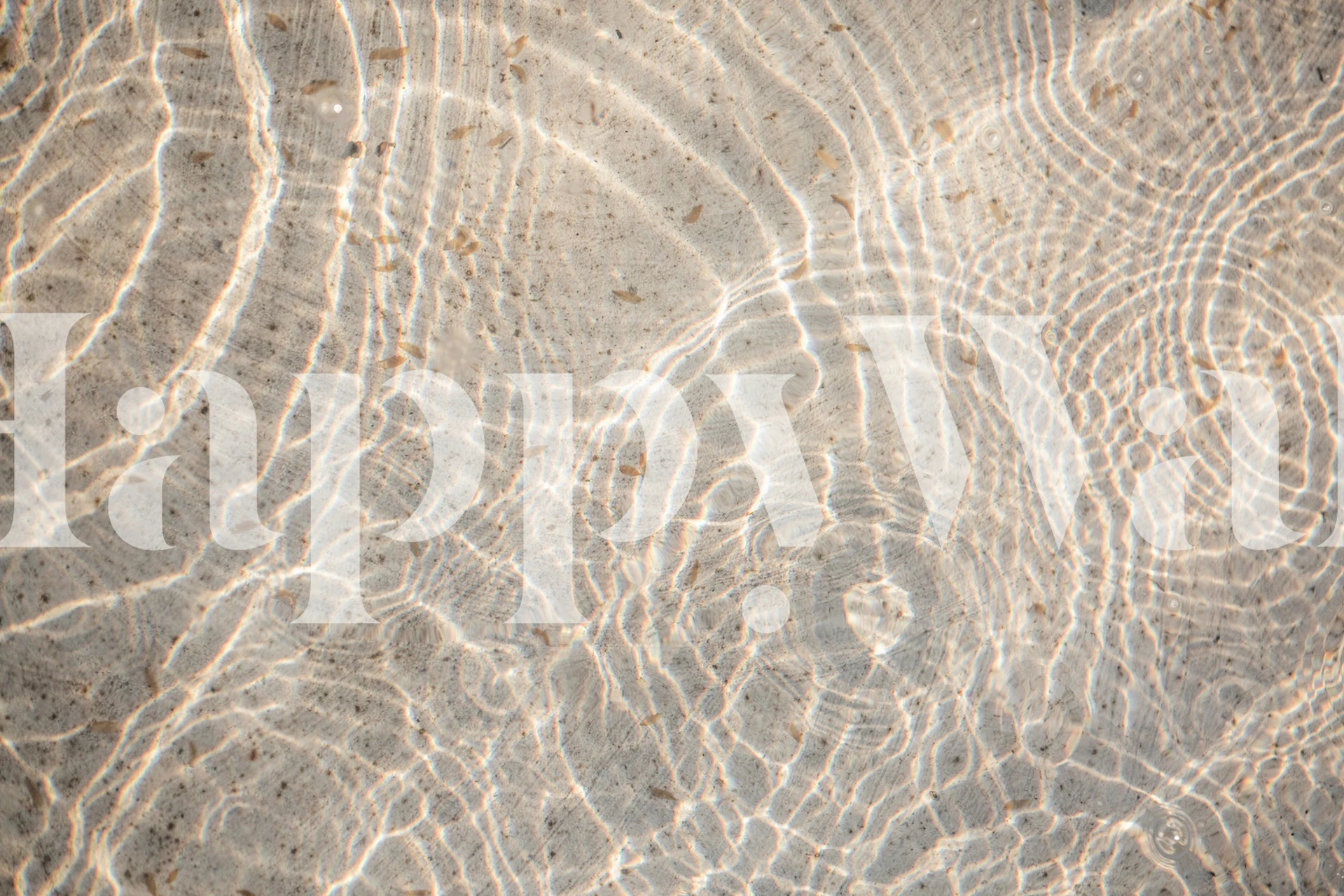 Reflections on Water tapeta u sobi