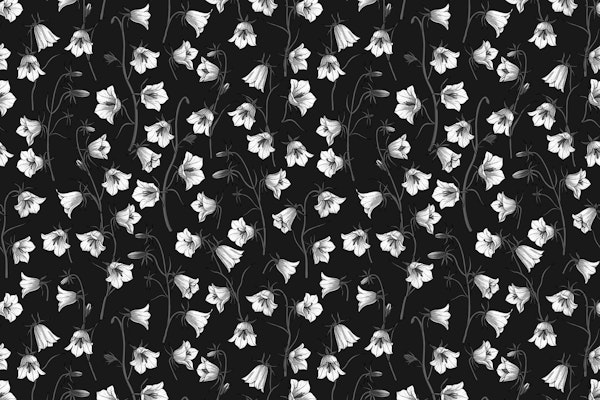 Midnight Bellflowers 4