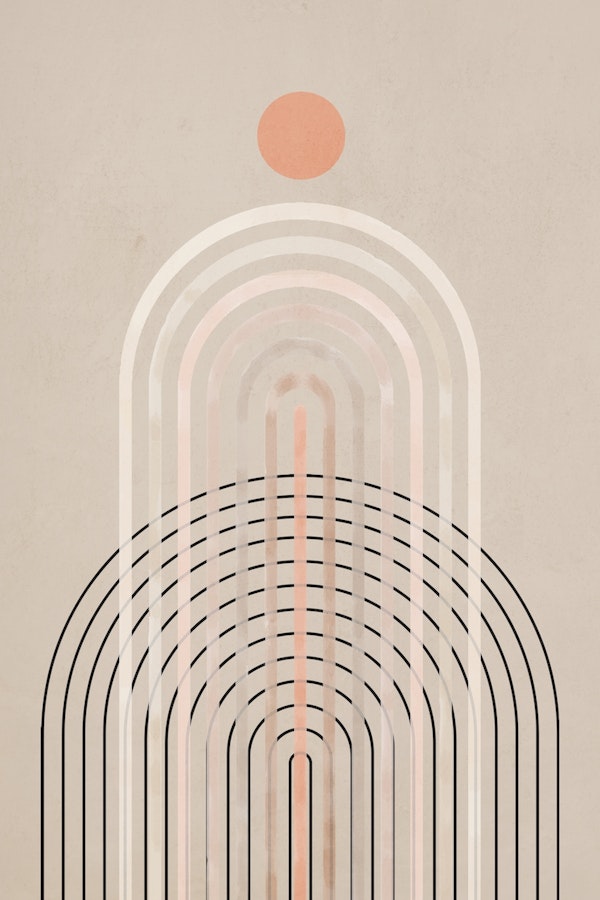 Retro Sunrise Design