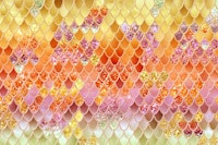 Summer Mermaid Scales 4 ταπετσαρία