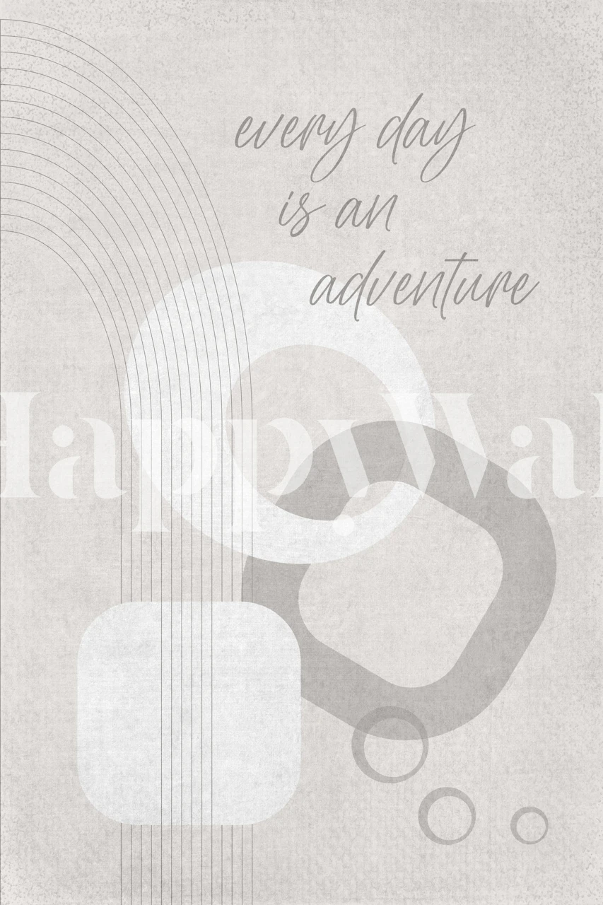 Mid-Century Modern adventure tapet i et rum