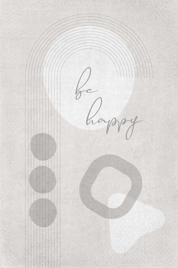 Mid-Century Modern - Be happy