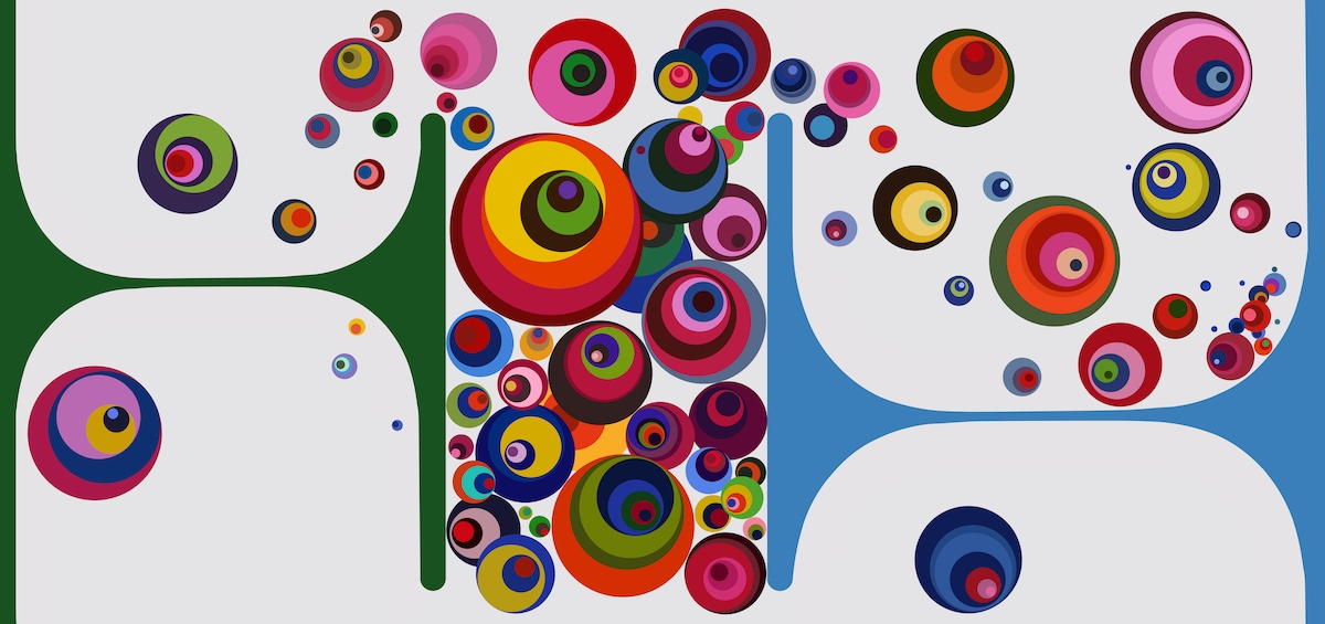 Colored Spheres 2 Wallpaper - Happywall