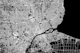 Detroit Black Map