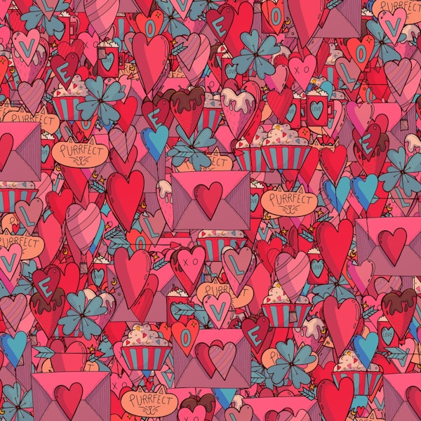 A valentines pattern