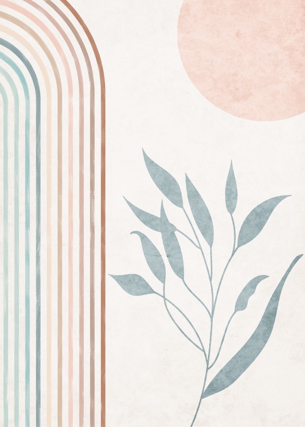 Pastel Arched Serenity