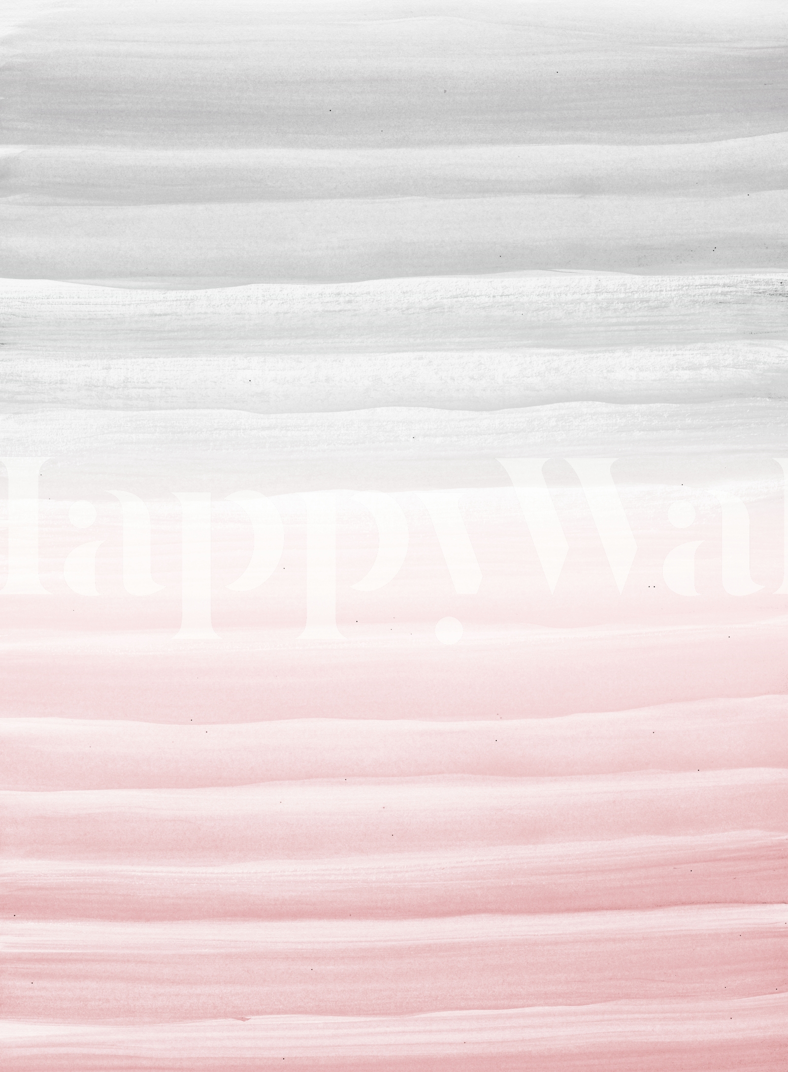 Buy Blush Watercolor Abstract 1 Wallpaper Online | Happywall