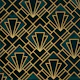 Emerald Art Deco Mosaic